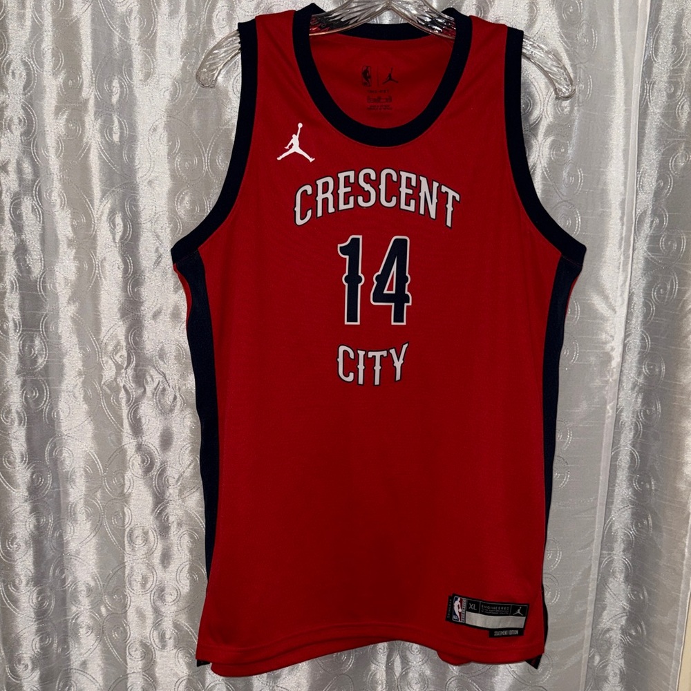Nike Swingman NO Pelicans Crescent City Statement Jersey Youth Size XL 🔥 YB8